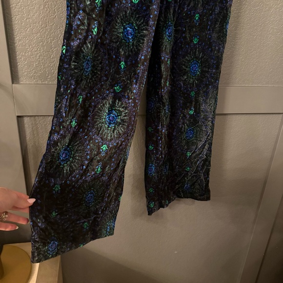 BODEN • Westbourne velvet trousers pants - 8 black blue NWT - Picture 8 of 11